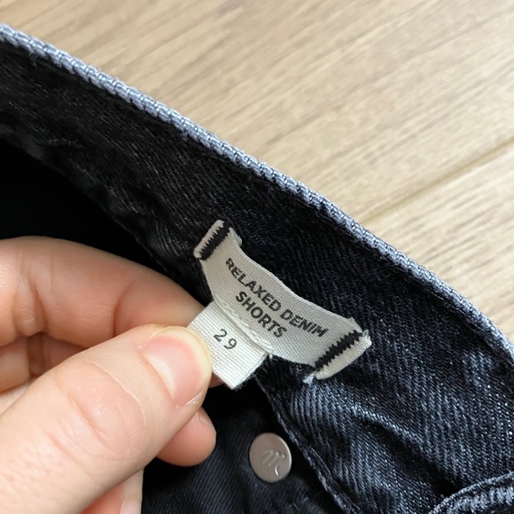 Madewell relaxed denim shorts button fly 100% cotton size 29 - Picture 5 of 11